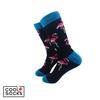 Gambar CoolDeSocks Original | Kaos Kaki Motif - Pink Flamingos Teal Blue dari CoolDeSocks Official Jakarta Barat 3 Tokopedia