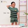 Gambar Kazel Stripe Set Motif Unisex Edition 1-5Thn (1Stel) - GREEN CHICK, Uk S dari Kazel Babywear Jakarta Utara 1 Tokopedia
