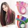 Gambar Hair Clip Extention Warna Polos Clip On 55cm Hair Clip Warna Highlight - Hijau dari KINGTIAM Jakarta Barat 4 Tokopedia