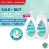 Gambar PERSONALIZED NAME: Johnson's Milk+Rice Bath 500ml & Lotion 500ml dari Johnson & Johnson Jakarta Timur 3 Tokopedia