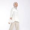 Gambar Milly Ruffle Blouse - Macaron Cream dari Kyoya_official Kota Bandung 3 Tokopedia