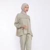Gambar Milly Ruffle Blouse - Macaron Cream dari Kyoya_official Kota Bandung 4 Tokopedia