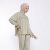 Gambar Milly Ruffle Blouse - Macaron Cream dari Kyoya_official Kota Bandung 1 Tokopedia