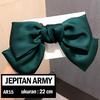 Gambar Fynshop ♛ AR15 Ikat Rambut Pita Besar Korea / Karet Rambut - Karet Merah dari Fynshop official Kota Bogor 20 Tokopedia