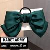 Gambar Fynshop ♛ AR15 Ikat Rambut Pita Besar Korea / Karet Rambut - Karet Merah dari Fynshop official Kota Bogor 22 Tokopedia
