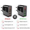 Gambar JOYSEUS Usb Wall Charger 3 Port 3.4a Led Travel Charger Adapter - Hitam dari Joyseus Official Store Jakarta Utara 3 Tokopedia