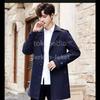 Gambar jas pria/long coat/blezer pria/jas panjang pria /jubah panjang - Hitam, S dari Berkah-Jaket Kab. Garut 6 Tokopedia