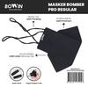 Gambar Bowin Masker Bomber-2x Anti Bakteri & Percikan (Masker Kain 4 Lapisan) - 4D REG NAVY BLU dari Bowin Indonesia Jakarta Barat 12 Tokopedia