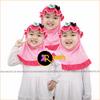 Gambar KERUDUNG BAYI TOPI BUNGA 2/HIJAB ANAK INSTAN - Hitam dari RICHIESTO ID Kab. Bandung 1 Tokopedia