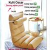 Gambar Tatami Import 7 Garis extra tebal/Kursi lesehan/Lazy sofa/kursi Lipat - khaki dari yunyun piepie Jakarta Utara 10 Tokopedia