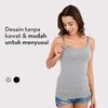 Gambar Mamaway Tank Top Hamil & Menyusui - Grey,S dari Mamaway Indonesia Jakarta Utara 1 Tokopedia