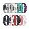 Gambar Silikon Strap for Fitbit Luxe (Tali Jam Wristband Rubber Silicone) - Grey dari G-Rex Jakarta Barat 3 Tokopedia
