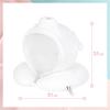 Gambar Miniso Official We Bear Bears - U-shaped Pillow with Hoo - Ice Bear dari Miniso Indonesia 5 Tokopedia