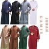 Gambar JUBAH GAMIS PRIA DEWASA AL-HARBI BAHAN ADEM - Putih, M dari Gudang Garment Bandung Kab. Bandung 4 Tokopedia