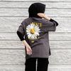 Gambar JINISO T-Shirt Peace Daisy Oversize Tee | Kaos - Hitam, M dari JINISO.ID Jakarta Utara 5 Tokopedia