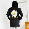 Gambar JINISO T-Shirt Peace Daisy Oversize Tee | Kaos - Hitam, M dari JINISO.ID Jakarta Utara 3 Tokopedia