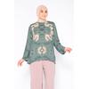 Gambar ZM Zaskia Mecca - Afzi Green Blouse Romansa Khatulistiwa Edisi Majegau - XXL dari Zaskia Mecca Official Kab. Bekasi 1 Tokopedia
