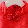 Gambar CHEONGSAM ANAK RENDA QIPAO PREMIUM KOSTUM IMLEK ANAK MURAH DRESS MERAH - Pink, 110 dari MadisonShop Jakarta Barat 5 Tokopedia