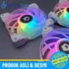 Gambar ID-COOLING DF-12025 ARGB SNOW TRIO 120mm Addressable LED Sync PWM Fan dari BerlianCom Kota Surabaya 1 Tokopedia