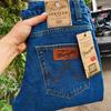 Gambar CELANA JEANS PRIA / CELANA JEANS PRIA WRANGLER - Biru dongker, 28 dari Lapak Jeans Bandung Kota Bandung 5 Tokopedia