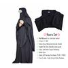 Gambar Naura Set / Gamis syari set Khimar dan cadar bahan wolfis wollpeach - S, Hitam dari haura_hijab_syari Jakarta Timur 16 Tokopedia