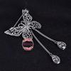 Gambar bros kupu-kupu vintage - bros dagu wanita hijab kebaya - brooch import - Silver dari Gendhis_23 Kota Depok 4 Tokopedia