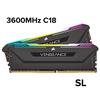 Gambar VENGEANCE RGB PRO SL 16GB (2x8GB) 3600MHz C16 CMH16GX4M2D3600C18 - Putih dari Corsair Official Store Jakarta Pusat 9 Tokopedia