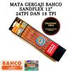 Gambar SANFLEX BAHCO MATA GERGAJI BESI 12 inch 18T 24T ASLI HOLOGRAM SILVER - 18T dari RATUABADISAFETY&TOOL Jakarta Barat 2 Tokopedia