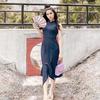 Gambar Chocochips - Brenna Dress Navy - Biru, L dari Chocochips Official Shop Jakarta Barat 5 Tokopedia
