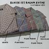 Gambar SETELAN BLAZER CELANA PANJANG KOTAK-KOTAK ANAK UNISEX CP21 - Plaid Biru, 5-6 tahun dari Collar Pollar Kids Kota Bandung 2 Tokopedia