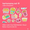 Gambar Cetak Stiker Label Kemasan Produk Makanan Minuman Bahan Vinyl Anti Air dari Kartu Nama Indonesia Jakarta Selatan 3 Tokopedia