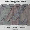 Gambar SETELAN BLAZER CELANA PANJANG KOTAK-KOTAK ANAK UNISEX CP21 - Plaid Biru, 5-6 tahun dari Collar Pollar Kids Kota Bandung 3 Tokopedia