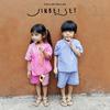 Gambar Jinbei Setelan Anak Celana Pendek Unisex CP16 - Biru Berry, 4-5 tahun dari Collar Pollar Kids Kota Bandung 2 Tokopedia