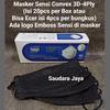 Gambar MASKER SENSI CONVEX 3D-4PLY EARLOOP(1 BOX ISI 20PCS ATAU ECER ISI 4PC) - Repack 4sCampur dari Saudara Jaya Jakarta Pusat 10 Tokopedia