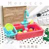 Gambar RB-M31 M109 Mainan Anak Kitchen Sink Tempat Cuci Piring Set Mainan Kra - PINK dari RB TOYS AND TECHNOLOGY Kab. Tangerang 1 Tokopedia