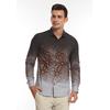 Gambar MANZONE Kemeja Batik Pria Lengan Panjang Slim Fit Noble-Black - XL dari Manzone Official Store Jakarta Timur 1 Tokopedia