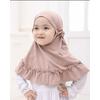 Gambar hijab anak carla rampel tali kriwil alesa - mustard, All Size dari RICHIESTO ID Kab. Bandung 4 Tokopedia