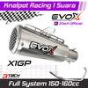 Gambar Knalpot Racing Evox X1 GP Series Motor 150-160cc Full System - X1GP dari 3Tech Official Kab. Tangerang 1 Tokopedia