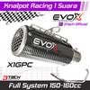 Gambar Knalpot Racing Evox X1 GP Series Motor 150-160cc Full System - X1GP dari 3Tech Official Kab. Tangerang 3 Tokopedia
