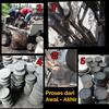 Gambar COBEK / COWET + ULEKAN - BATU ASLI MERAPI 100% - Ukuran 22cm dari No Class Jakarta Timur 4 Tokopedia
