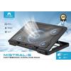 Gambar Cooler Pad Mikuso NCP-065 Mistral-5 Notebook Cooling Pad - Hitam dari mmcroxy.onlineshop Jakarta Pusat 3 Tokopedia