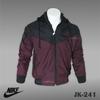 Gambar Jaket Parasut Sport 2 Warna 03 - Maroon-Hitam, XL dari Holy Fashion Kota Bandung 4 Tokopedia