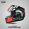 Gambar HELM RSV FF500 MACHINE PAKET GANTENG BUNDLING VISOR TAMBAHAN + SPOILER - VISOR DARKSMOKE, M dari RSV Helmet Official Kota Bandung 5 Tokopedia