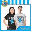 Gambar Baju Kaos Atasan T-Shirt Cowok Distro Fashion Pria Black Edition Rise! - Putih dari Air Minum Biru Kota Surabaya 1 Tokopedia