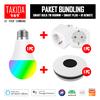 Gambar TAKIDA Bundle Promo - Smart Plug + Smart Bulb 7W RGBWW + IR Remote dari TAKIDA Smart Home Kota Tangerang 1 Tokopedia