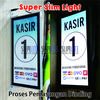 Gambar Super Slim Polos 1sisi 60x60cm - LED neon box tipis promo restaurant dari SLIMLITE Kota Surabaya 4 Tokopedia