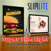 Gambar Super Slim Polos 2sisi 40x60cm - LED neon box tipis menu menyala dari SLIMLITE Kota Surabaya 3 Tokopedia