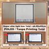 Gambar Super Slim Polos 1sisi 60x60cm - LED neon box tipis promo restaurant dari SLIMLITE Kota Surabaya 1 Tokopedia