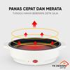 Gambar YK DESIGN YK-804 Panci Goreng Elektrik / Panci BBQ / Panci Panggang - PINK dari YK DESIGN OFFICIAL SHOP Kota Tangerang 5 Tokopedia