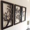 Gambar hiasan dinding custom wall art 3 panel pajangan ruang tamu - 10x20. MDF dari ARTINDOCUSTOM Kab. Tangerang 1 Tokopedia
